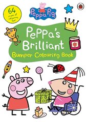 Peppa Pig: Peppa's Brilliant Bumper Colouring Book цена и информация | Книги для самых маленьких | 220.lv