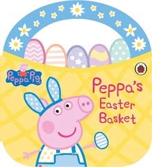 Peppa Pig: Peppa's Easter Basket Shaped Board Book cena un informācija | Grāmatas mazuļiem | 220.lv