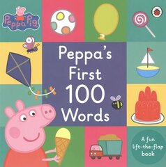 Peppa Pig: Peppa's First 100 Words цена и информация | Книги для самых маленьких | 220.lv