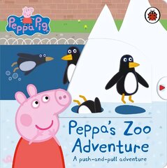 Peppa Pig: Peppa's Zoo Adventure: A push-and-pull adventure cena un informācija | Grāmatas mazuļiem | 220.lv