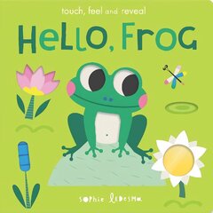 Hello, Frog: touch, feel and reveal цена и информация | Книги для малышей | 220.lv