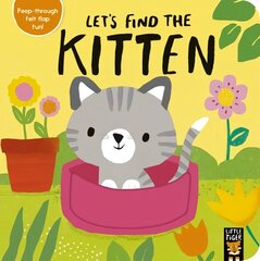 Let's Find the Kitten cena un informācija | Grāmatas mazuļiem | 220.lv