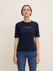 Tom Tailor sieviešu T-krekls 1032840*10668, t.s цена и информация | Женские футболки | 220.lv
