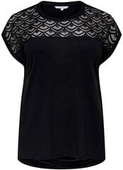 Sieviešu T-krekls CARFLAKE 15197908 Melns цена и информация | Женские блузки, рубашки | 220.lv