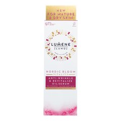Eļļas serums Lumene Nordic Bloom Vitality Anti-Wrinkle&Revitalize 30 ml cena un informācija | Serumi sejai, eļļas | 220.lv