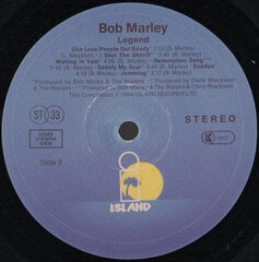 Bob Marley & The Wailers - Legend - The Best Of Bob Marley And The Wailers, LP, виниловая пластинка, 12" vinyl record цена и информация | Виниловые пластинки, CD, DVD | 220.lv