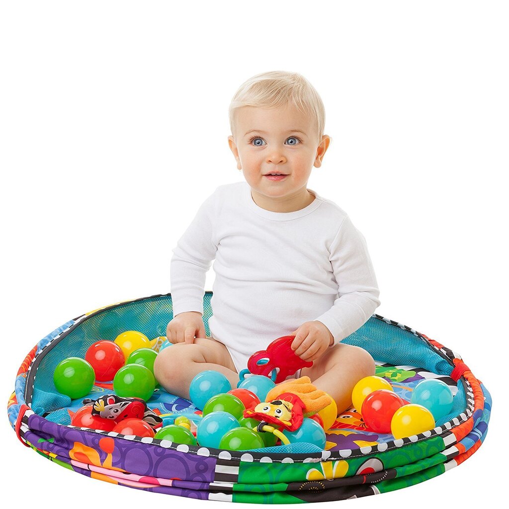 PLAYGRO bumbiņu aktivitāšu paklājs, 0184007 цена и информация | Attīstošie paklājiņi | 220.lv