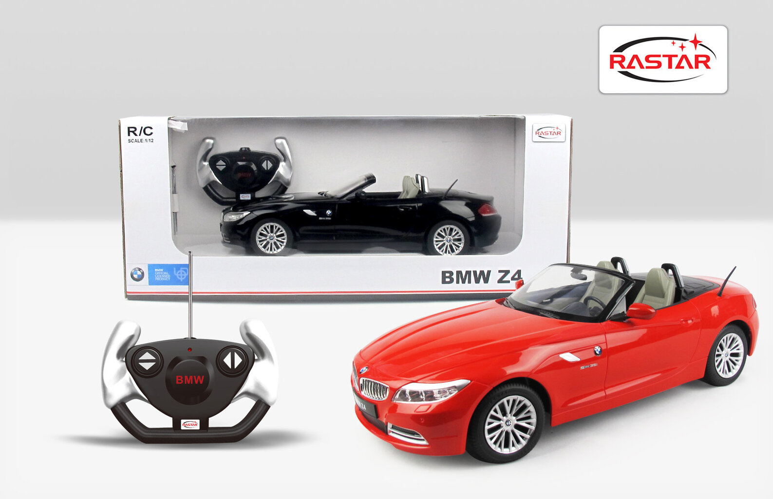 Radiovadāmais automodelis 1:12 Bmw z4 RASTAR art.40300 цена и информация | Rotaļlietas zēniem | 220.lv