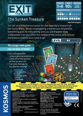 Настольная игра Exit: The Game – The Sunken Treasure цена и информация | Настольные игры, головоломки | 220.lv
