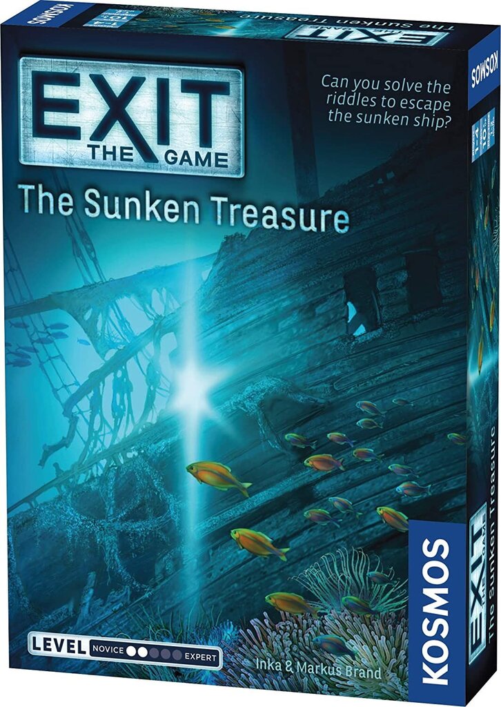 Exit: The Game – The Sunken Treasure cena un informācija | Galda spēles | 220.lv