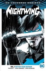 Nightwing Vol. 1: Better Than Batman (Rebirth), Volume 1, Better Than Batman (Rebirth) cena un informācija | Fantāzija, fantastikas grāmatas | 220.lv