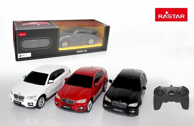 Radiovadāms automašīnas modelis Rastar 1:24 BMW X6 31700 cena un informācija | Rotaļlietas zēniem | 220.lv