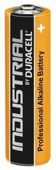Duracell DRBLRI6 Industrial Alkaline LR06/AA MN1500/10gb. cena un informācija | Baterijas | 220.lv
