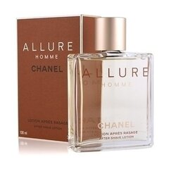 Chanel Allure Homme aftershave для мужчин 100 мл цена и информация | Парфюмированная мужская косметика | 220.lv