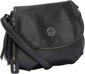 Женская сумка через плечо Rieker H1117-00, черная цена и информация | Женские сумки | 220.lv