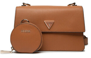 Женская сумка через плечо Guess HWVG84 16190 LGC, коричневая цена и информация | Женские сумки | 220.lv