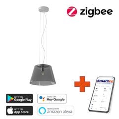 Умный потолочный светильник, 32 см, E27, RGBW, белый (Zigbee) цена и информация | Потолочный светильник | 220.lv