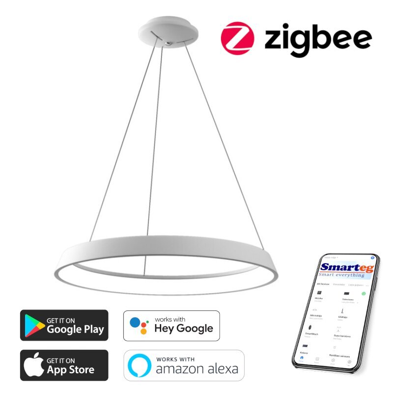 Gudra griestu lampa 80cm 48W white (Zigbee) цена и информация | Griestu lampas | 220.lv