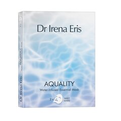 Увлажняющая маска для лица Dr Irena Eris Aquality, 2 шт. цена и информация | Маски для лица, патчи для глаз | 220.lv