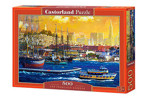 Castorland puzle San Francisco Harbour 500 det cena un informācija | Puzles, 3D puzles | 220.lv