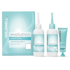 Набор для химической завивки волос Goldwell set Evolution Natural Wave Type 0: базовый лосьон, 60 мл+активирующий лосьон, 100 мл+фиксатор, 20 мл цена и информация | Средства для укладки волос | 220.lv