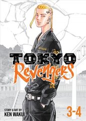 Tokyo Revengers (Omnibus) Vol. 3-4 cena un informācija | Fantāzija, fantastikas grāmatas | 220.lv