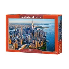 Castorland puzle Sunset over Manhattan 500 det cena un informācija | Puzles, 3D puzles | 220.lv