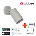 Sienas lampa 1x GU10 grey (Zigbee)