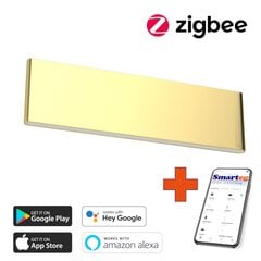 Sienas lampa 29cm 8W gold Zigbee cena un informācija | Sienas lampas | 220.lv