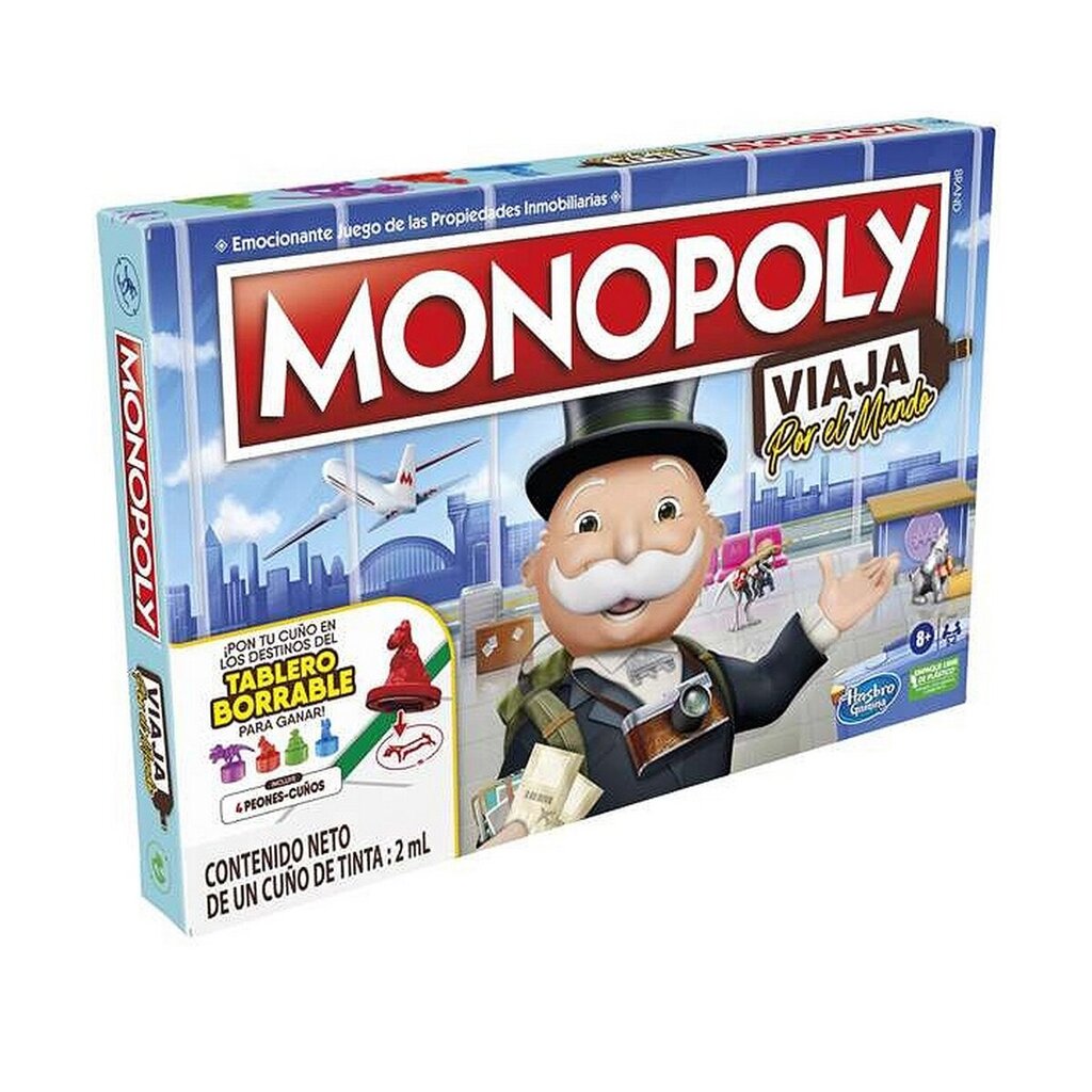 Monopoly Hasbro Viaja por el Mundo cena | 220.lv