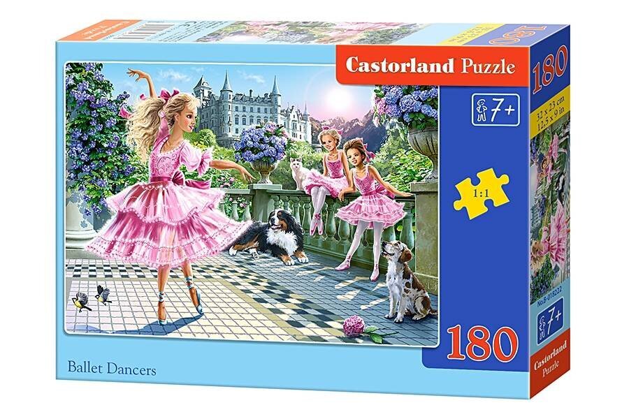 Puzle Castorland Ballet Dancers, 180 daļu cena un informācija | Puzles, 3D puzles | 220.lv