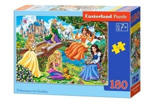 Puzle Castorland Princesses in Garden, 180 daļas. cena un informācija | Puzles, 3D puzles | 220.lv