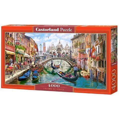 Puzle Castorland Charms of Venice, 4000 det. cena un informācija | Puzles, 3D puzles | 220.lv