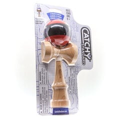 Koka kendama yoyofactory sarkana/melna YO51441 cena un informācija | Galda spēles | 220.lv