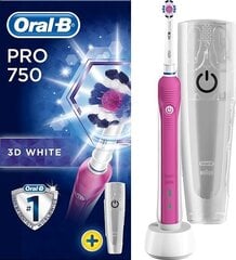 Braun Oral B Pro 750 цена и информация | Электрические зубные щетки | 220.lv