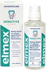Elmex жидкость для полоскания рта Sensitive, 400 мл цена и информация | Зубные щетки, пасты | 220.lv