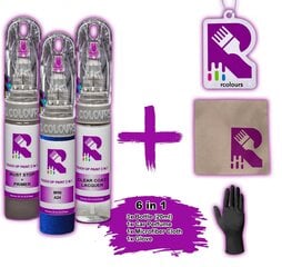 Krāsas korektors + laka + grunts Mini Cooper s Black eye purple A24, WA24 цена и информация | Автомобильная краска | 220.lv