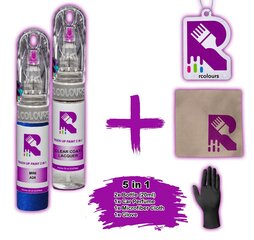 Krāsu korektors + laka Mini Mini cooper Black eye purple A24, WA24 цена и информация | Автомобильная краска | 220.lv