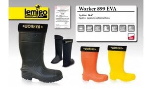 Gumijas zābaki Lemigo Worker EVA GBS5S cena un informācija | Gumijas zābaki vīriešiem | 220.lv