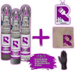 Корректор краски + лак + грунт Rover R200/r400 Charcoal/niagara black 1207, LVD цена и информация | Автомобильная краска | 220.lv