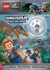 LEGO (R) Jurassic World (TM): Dinosaur Adventures Activity Book (with ACU guard minifigure): Activity Book with Minifigure cena un informācija | Grāmatas mazuļiem | 220.lv