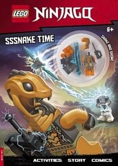 LEGO (R) NINJAGO (R): Sssnake Time Activity Book (with Snake Warrior   Minifigure) цена и информация | Книги для самых маленьких | 220.lv