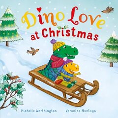 Dino Love at Christmas цена и информация | Книги для самых маленьких | 220.lv