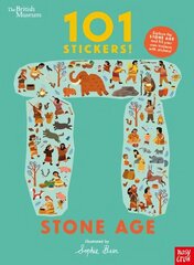 British Museum: 101 Stickers! Stone Age цена и информация | Книги для самых маленьких | 220.lv