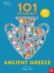 British Museum 101 Stickers! Ancient Greece цена и информация | Книги для самых маленьких | 220.lv