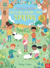 National Trust: Getting Ready for Spring, A Sticker Storybook cena un informācija | Grāmatas mazuļiem | 220.lv