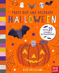 Press Out and Decorate: Halloween цена и информация | Книги для малышей | 220.lv