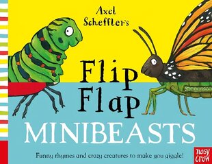 Axel Scheffler's Flip Flap Minibeasts cena un informācija | Grāmatas mazuļiem | 220.lv