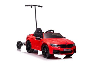 Elektromobilis bērniem Lean Cars BMW M5, sarkans cena un informācija | Bērnu elektroauto | 220.lv