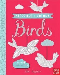 Press Out and Colour: Birds: Birds, No.1 cena un informācija | Grāmatas mazuļiem | 220.lv